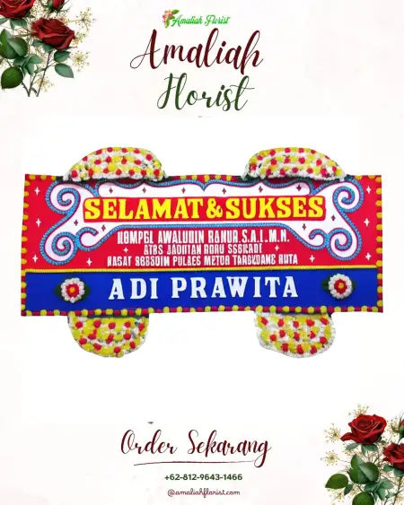 Papan Bunga Ucapan Selamat Suwatu